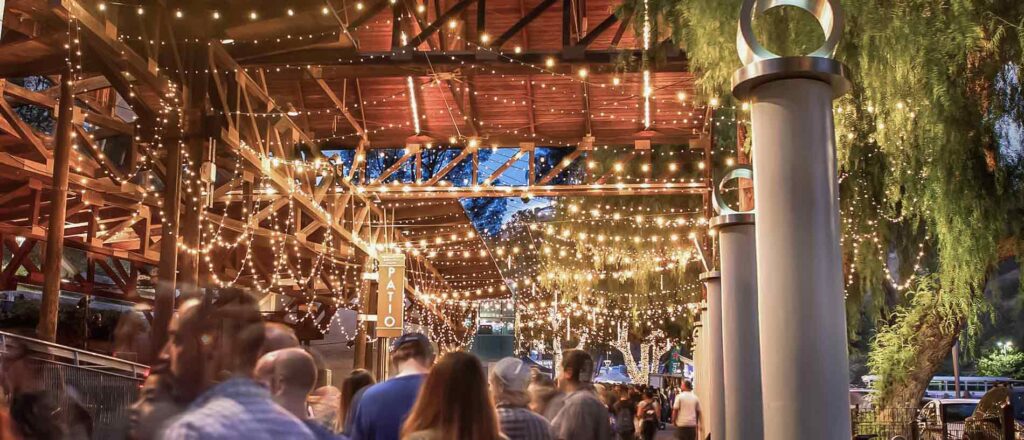 String Lighting Installation