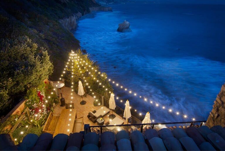 Residential string lighting installation Los Angeles